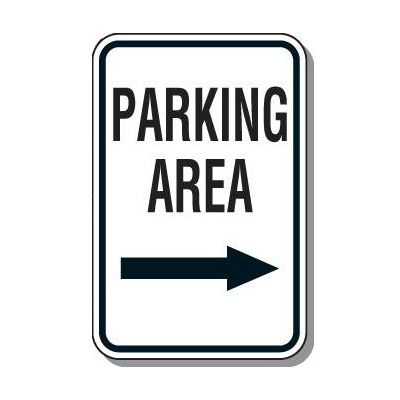 Parking Arrows & Parking Lot Directional Signs