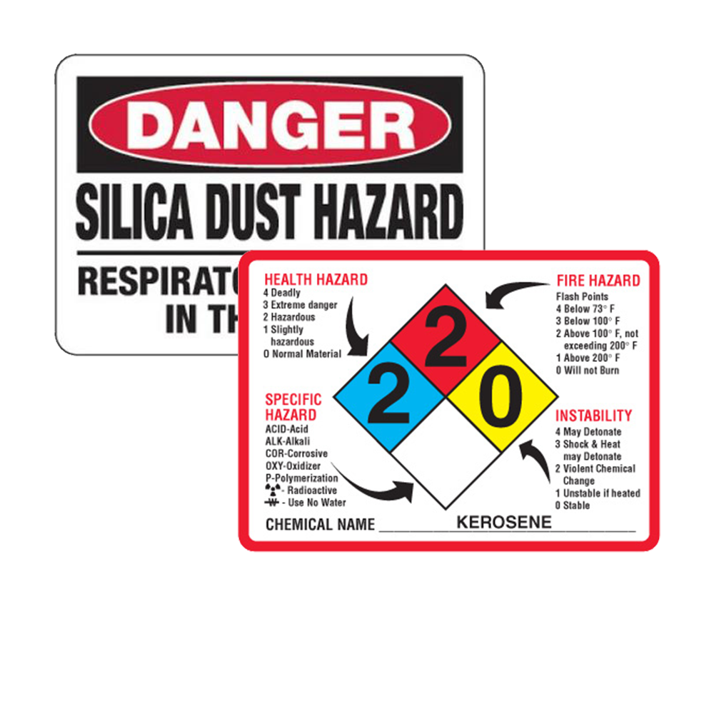 Chemical Hazard & Chemical Warning Signs
