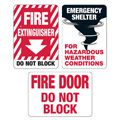 Fire Safety & Emergency Signs