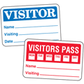 Visitor ID Badges & Visitor Passes