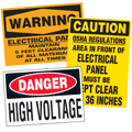 Electrical Safety, Lockout and Arc Flash Labels
