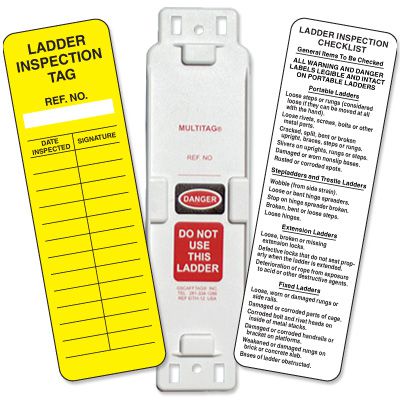 Scaffolding and Ladder Inspection Tags
