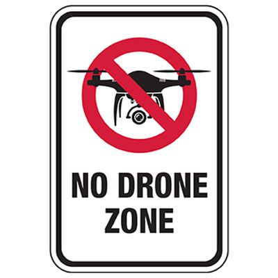 Drone Safety Signs