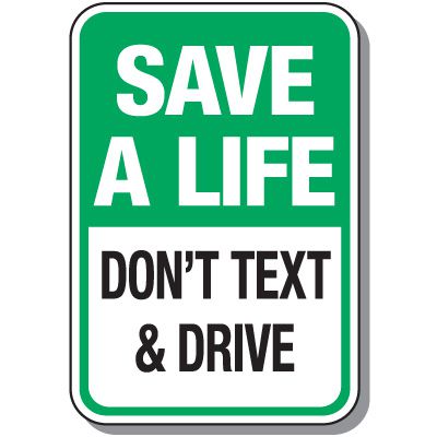 Road Safety Signs & Drive Safely Signs