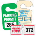 Hanging Parking Permits