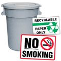 Smoking, Recycling and Trash