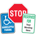 Traffic & Parking Signs