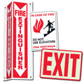 Exit, Fire & Emergency Signs