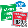 Adhesive Parking Permits