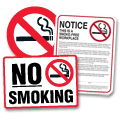 Smoking Signs & Labels