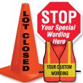 Custom Traffic Control Signs