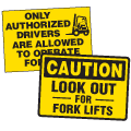 Forklift Signs and Labels