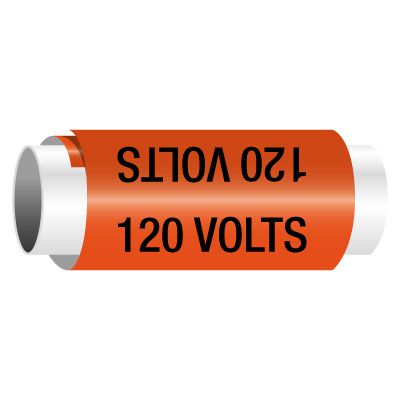 120 Volts - Snap-Around Electrical Markers