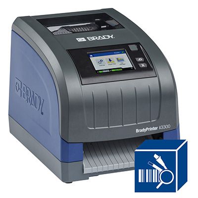 BradyPrinter i3300 with Brady Workstation Product and Wire ID Software Suite