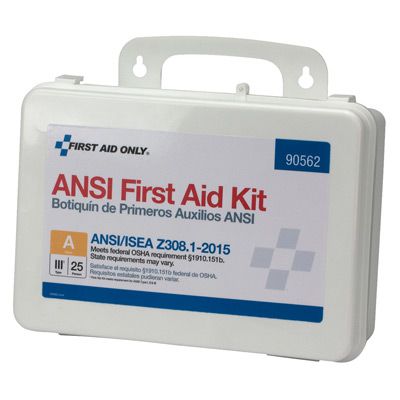 25 Person First Aid Kit, ANSI A