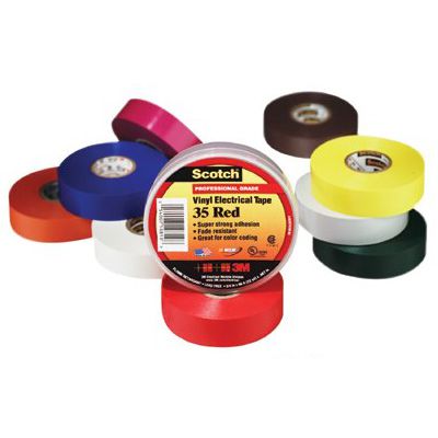 3M Scotch® Vinyl Color Coding Electrical Tape 35
