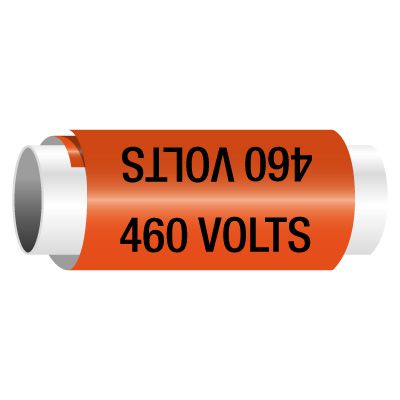 460 Volts - Snap-Around Electrical Markers