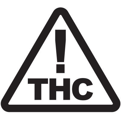 Universal THC Symbol Labels - Nevada