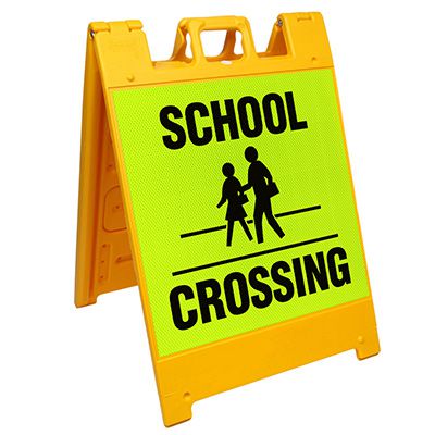 School Crossing Pedestrian Barricade