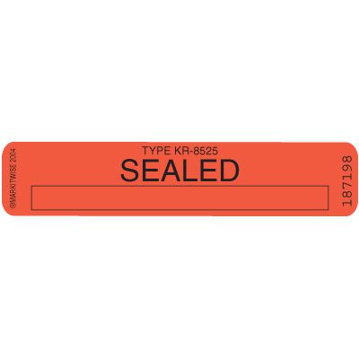 Residue Adhesive Security Seals