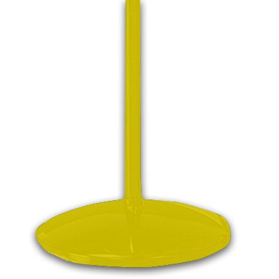 Yellow Adjustable Sign Stanchions