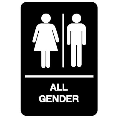 All Gender - Economy Braille Signs