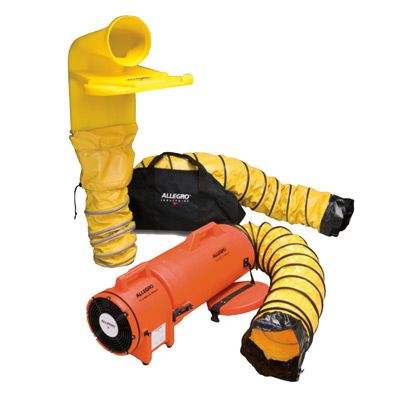 Allegro® Plastic COM-PAX-IAL Blower System with MVP, 8"