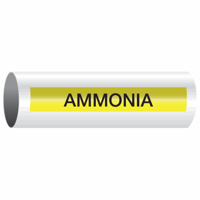 Ammonia - Opti-Code® Self-Adhesive Pipe Marker