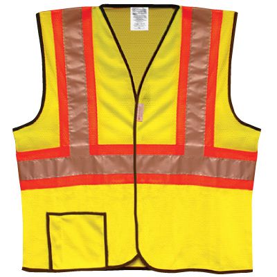 ANSI Class 2 Two-Tone Safety Vest Occunomix LUX-SSCOOL2
