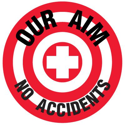 Floor Safety Signs - Our Aim No Accidents