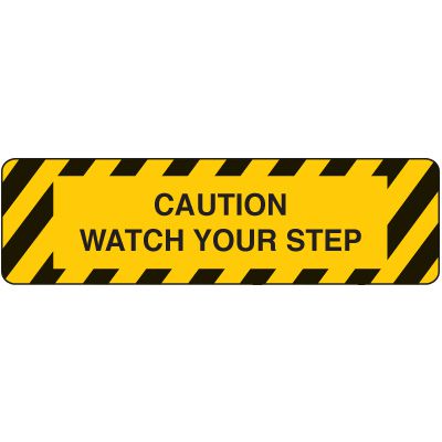 Anti-Slip Stair Markers - Watch Your Step