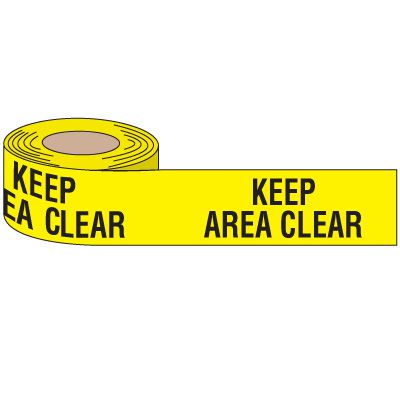 Keep Area Clear Anti-Slip Tape