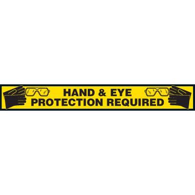 Hand and Eye Protection Floor Marking Strip