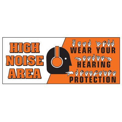 High Noise Area Banner