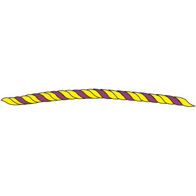 Yellow and Magenta Barricade Ropes