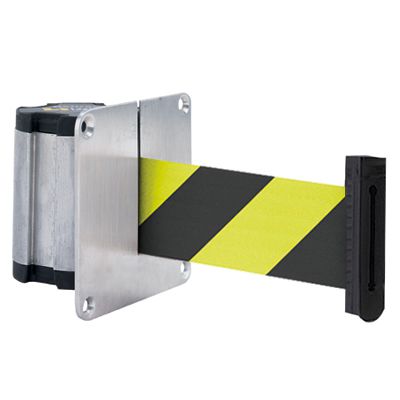 Beltrac® Concealed Mount Wall Unit - Yellow/Black Stripes  50-3012SF
