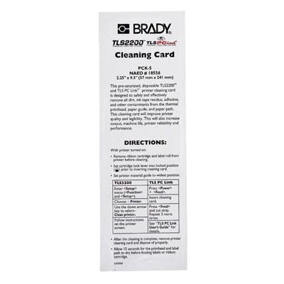 Brady BMP61 Cleaning Wipers Kit, 5/Pack