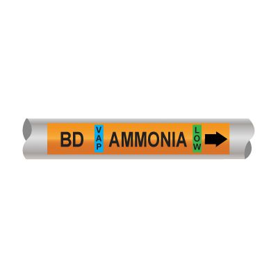 Booster Discharge - Setmark® Ammonia Pipe Markers