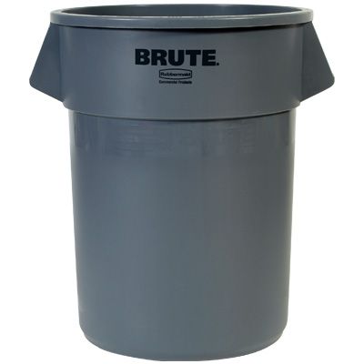 Brute® Round Garbage Can