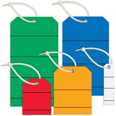 DuroTag™ Lined Rectangular Tags