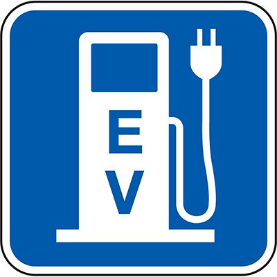 California Property Parking Signs - EV Pump