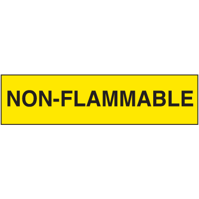 Chemical Label Value Packs - Non-Flammable