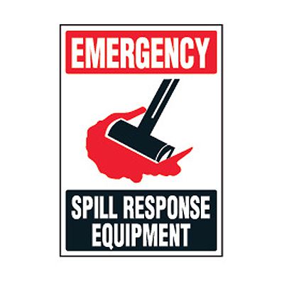 Chemical Safety Labels -  Emergency Spill Response