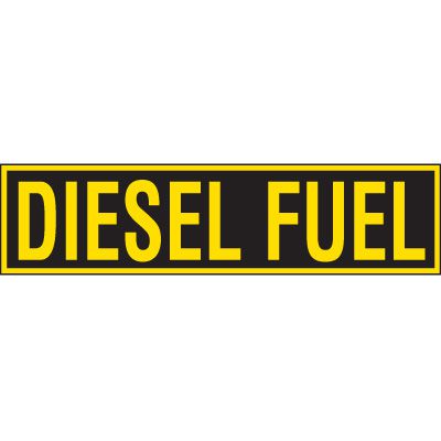 Chemical Hazard Labels - Diesel Fuel