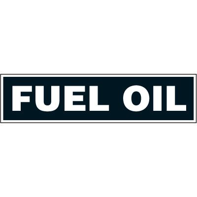 Chemical Hazard Labels - Fuel Oil