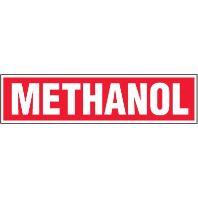 Chemical Hazard Labels - Methanol