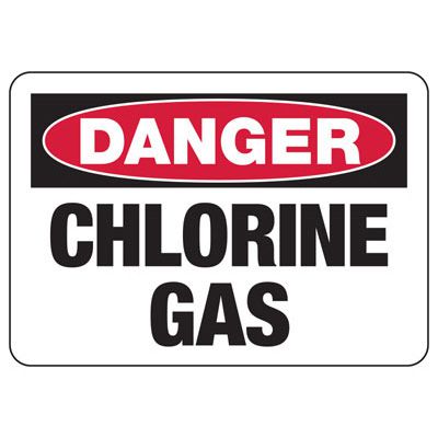 Danger Signs - Chlorine Gas