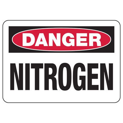 Danger Signs - Nitrogen