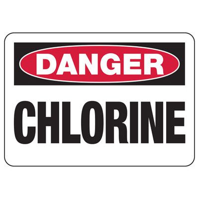 Danger Signs - Chlorine