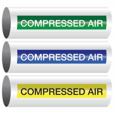 Compressed Air - Opti-Code® Self-Adhesive Pipe Markers